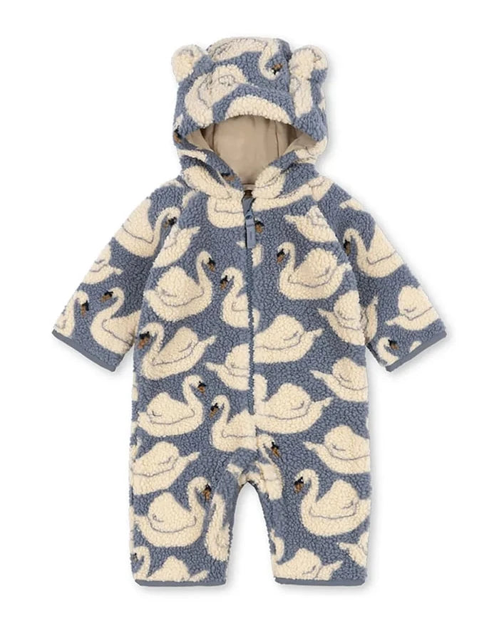 Konges Sløjd çocuk polar tulum JODY TEDDY ONESIE GRS