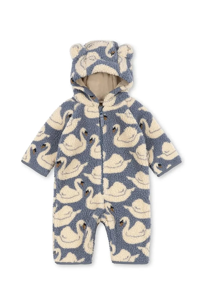Konges Sløjd çocuk polar tulum JODY TEDDY ONESIE GRS