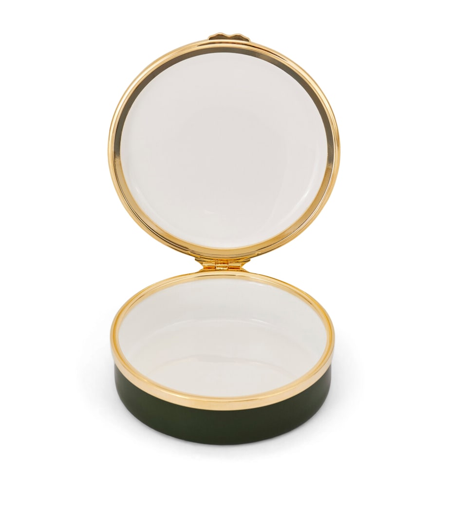 Enamel Woodland Wildlife Stag Box