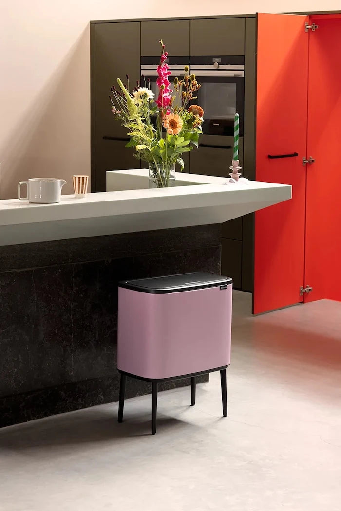 Brabantia toz boyalı çelik çöp kutusu 11 + 23 l