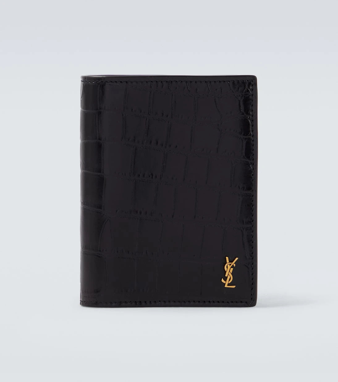 Saint Laurent - Cassandre leather card holder