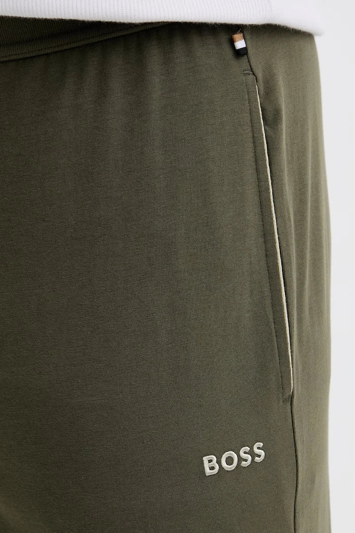 BOSS Erkek Pamuk Elastan Ev Pantolonu Mix&Match Pants