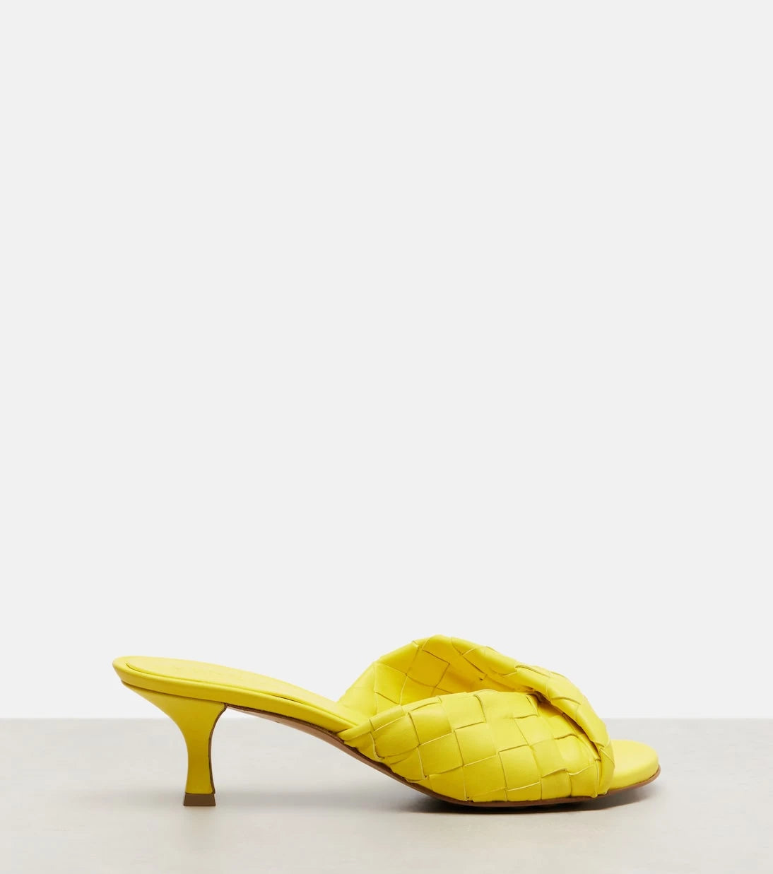 Bottega Veneta - Blink 50 Intrecciato leather mules