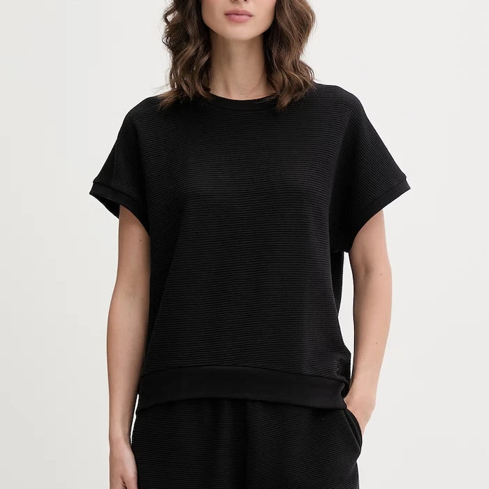 BOSS ev giyimi kadın tişörtü liyoselli BB TEXTURE_Top