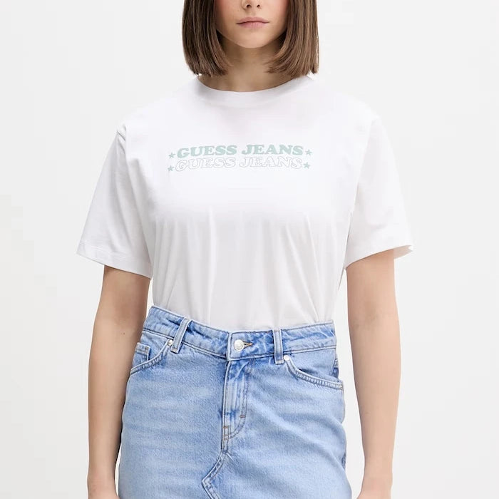 Guess Jeans Kadın Pamuklu Tişört