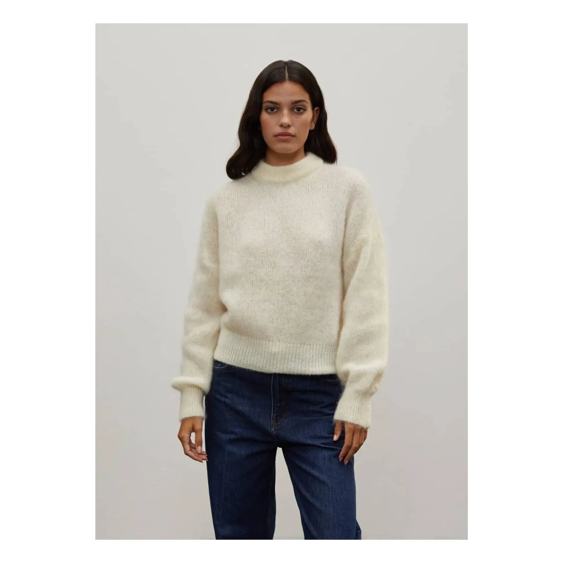 Surprise Paris - Jane Super Kid Mohair sweater | Cream