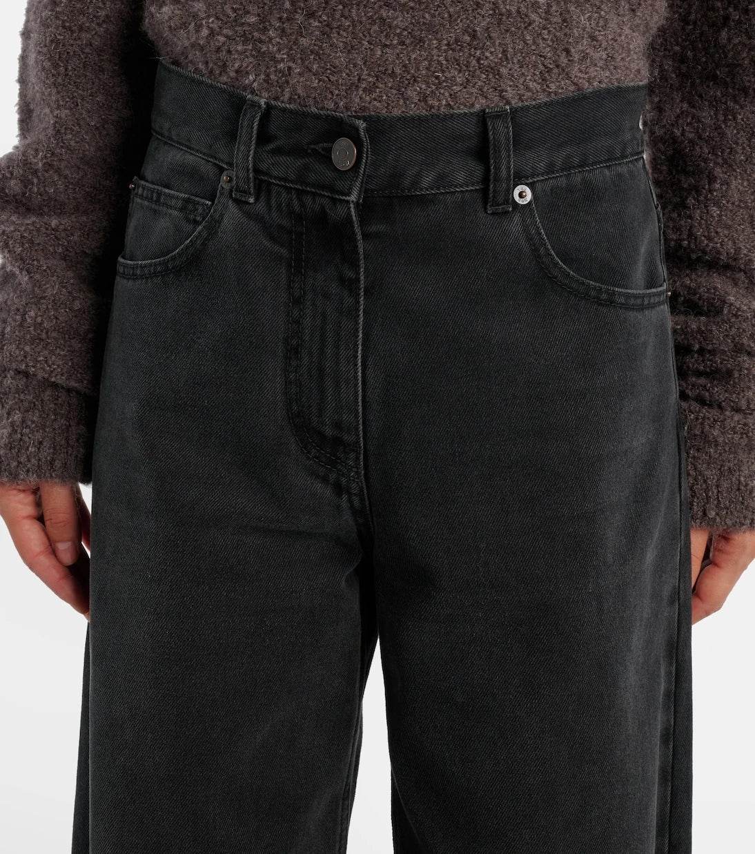 The Row - Clair high-rise straight jeans