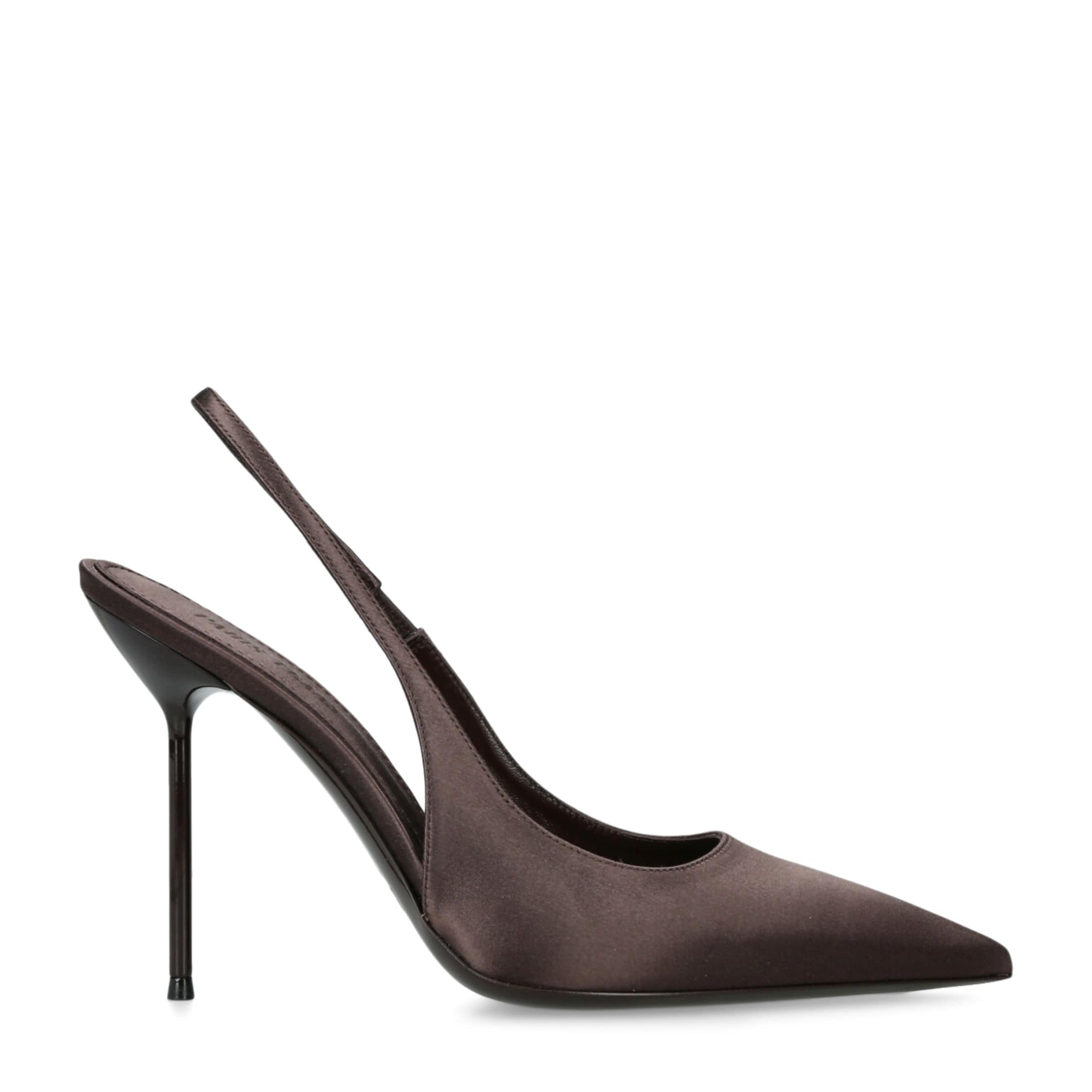 Satin Lidia Slingback Pumps 105