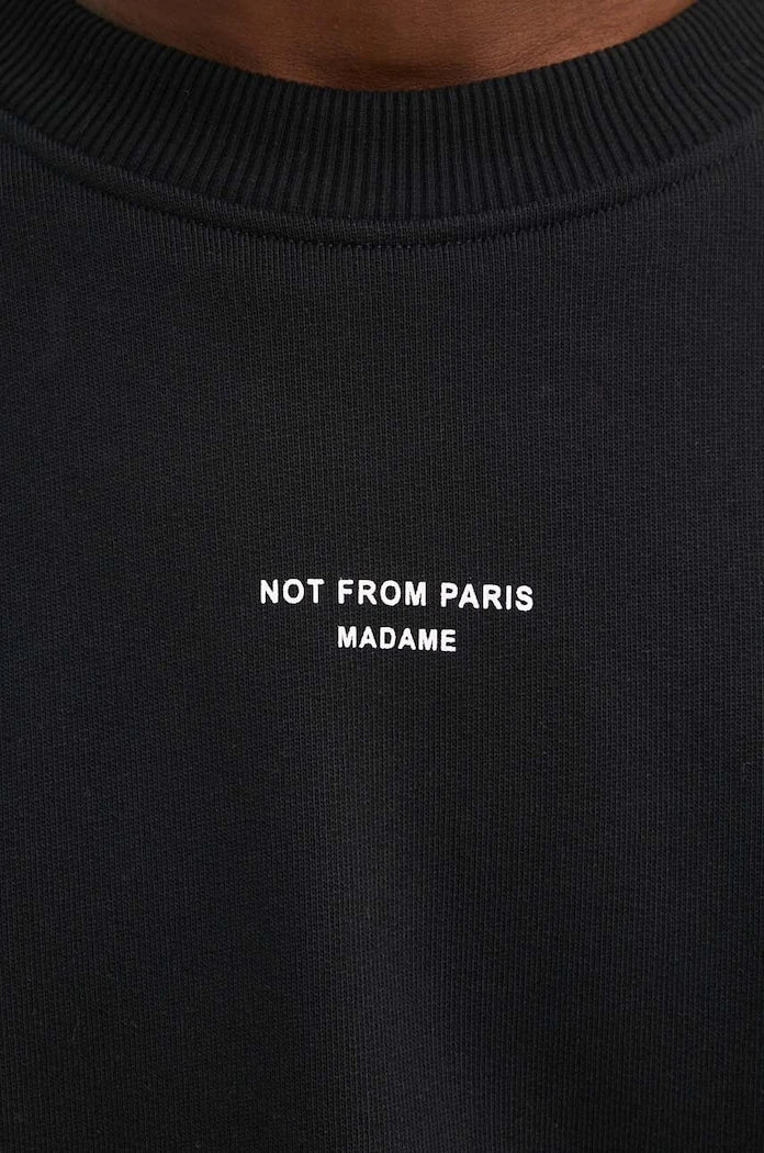 Pamuklu sweatshirt Drôle de Monsieur