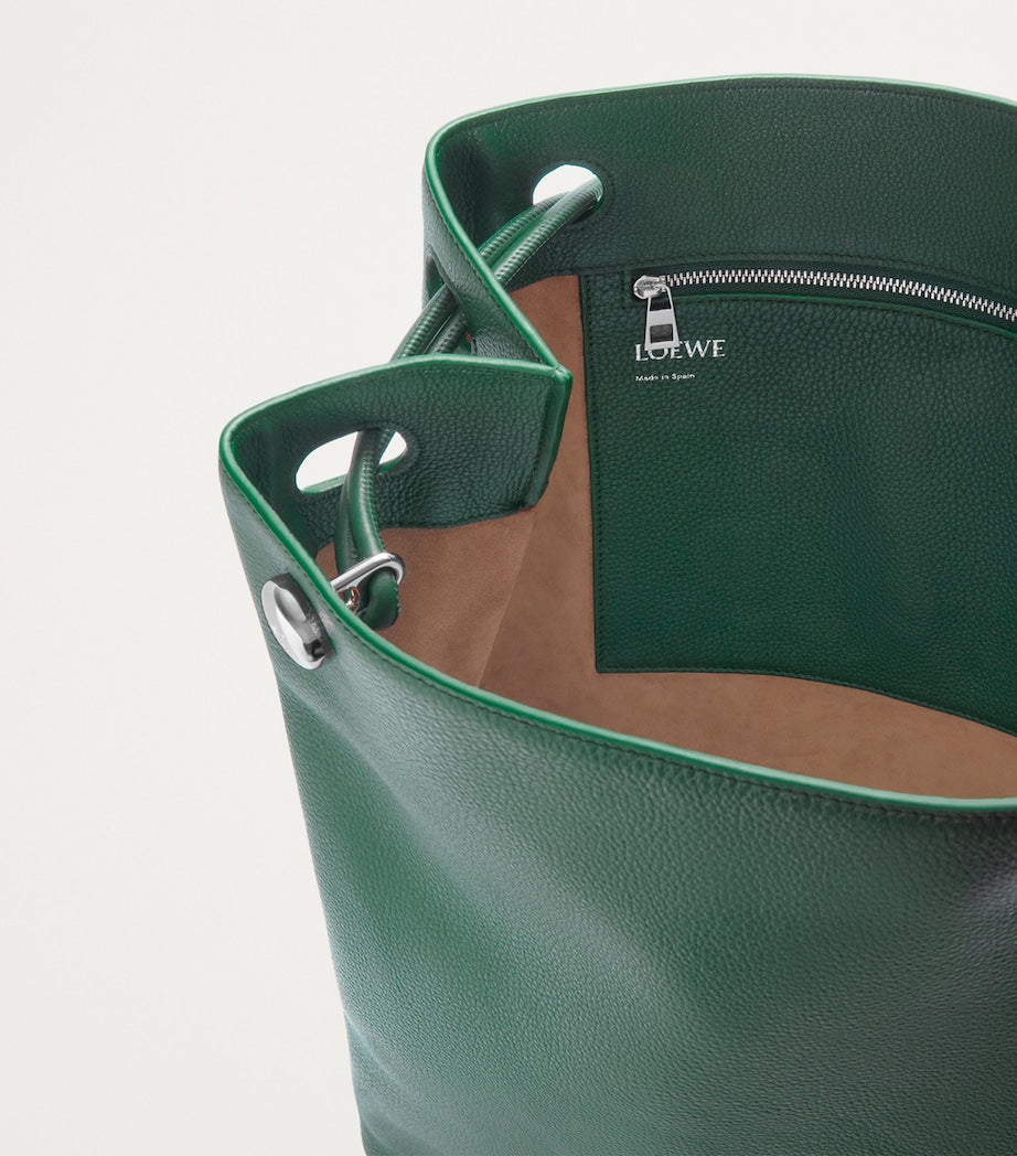 Leather Pebble Shoulder Bag