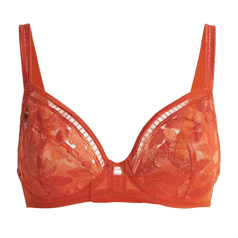 Maison Lejaby Orange Magnolia Full-Cup Bra