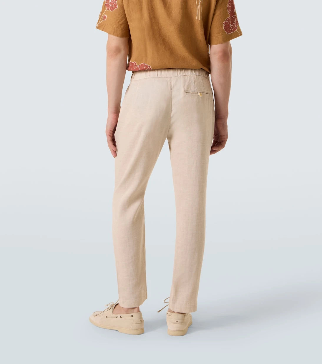 Frescobol Carioca - Oscar linen and cotton straight pants