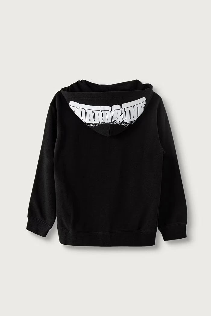Puma çocuk pamuklu kapüşonlu sweatshirt Mid90s Relaxed Full-Zip Hoodie TR B
