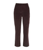 Weekend Max Mara Purple Corduroy Straight Trousers