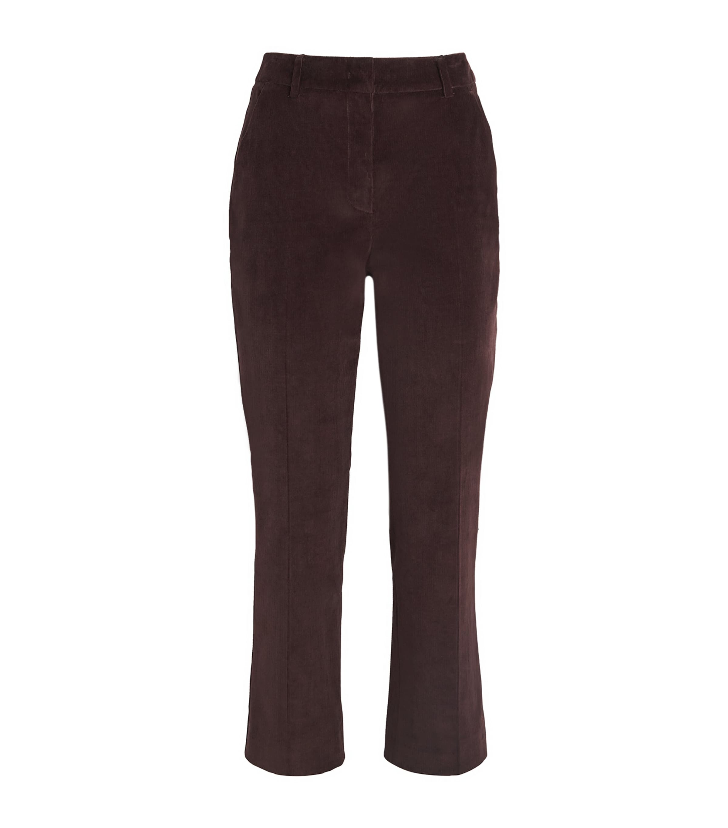Weekend Max Mara Purple Corduroy Straight Trousers