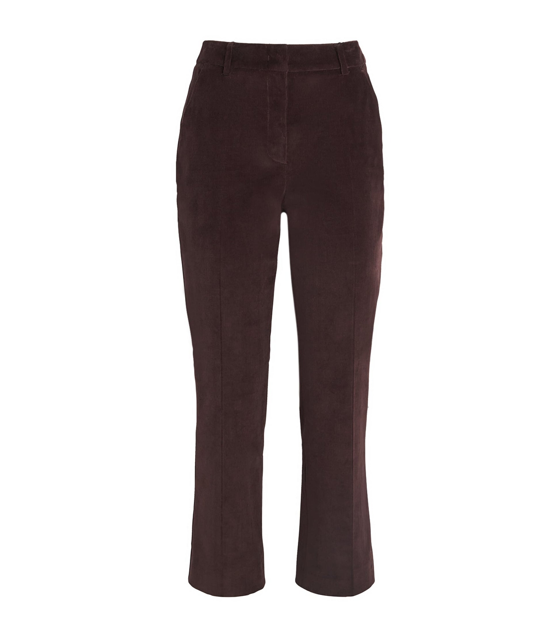 Weekend Max Mara Purple Corduroy Straight Trousers