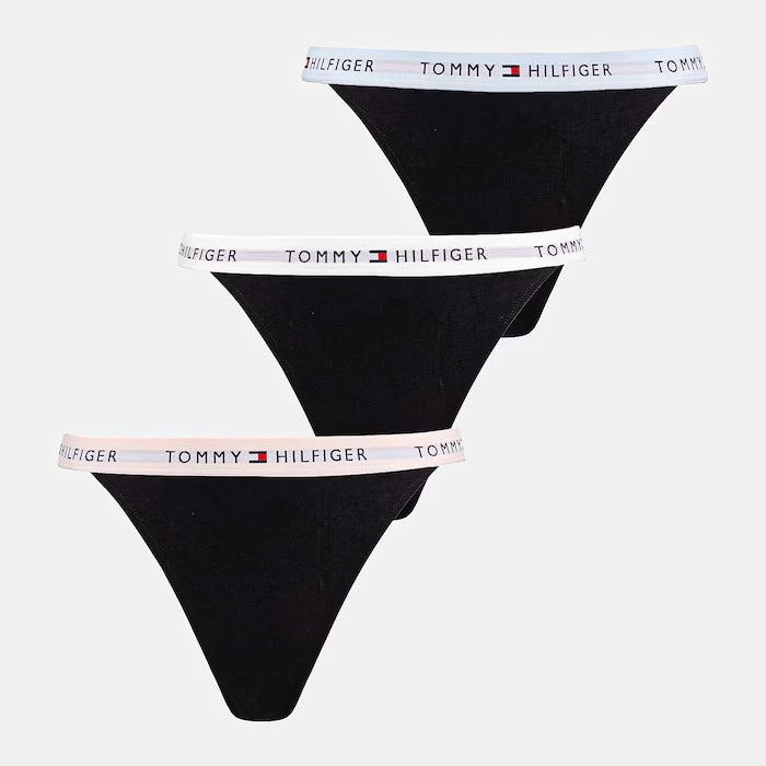 Tommy Hilfiger прашки дамски от памук с еластан 3 броя