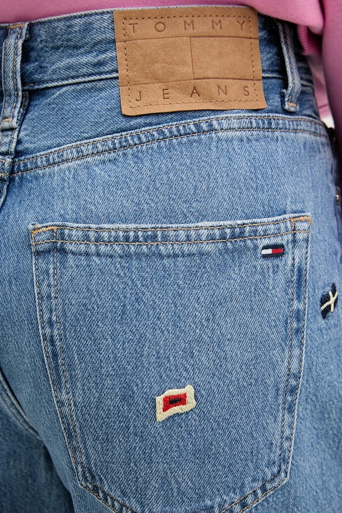 Tommy Jeans straight kesim kadın kot pantolon