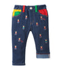 Cotton Embroidered Jeans (2-5 Years)
