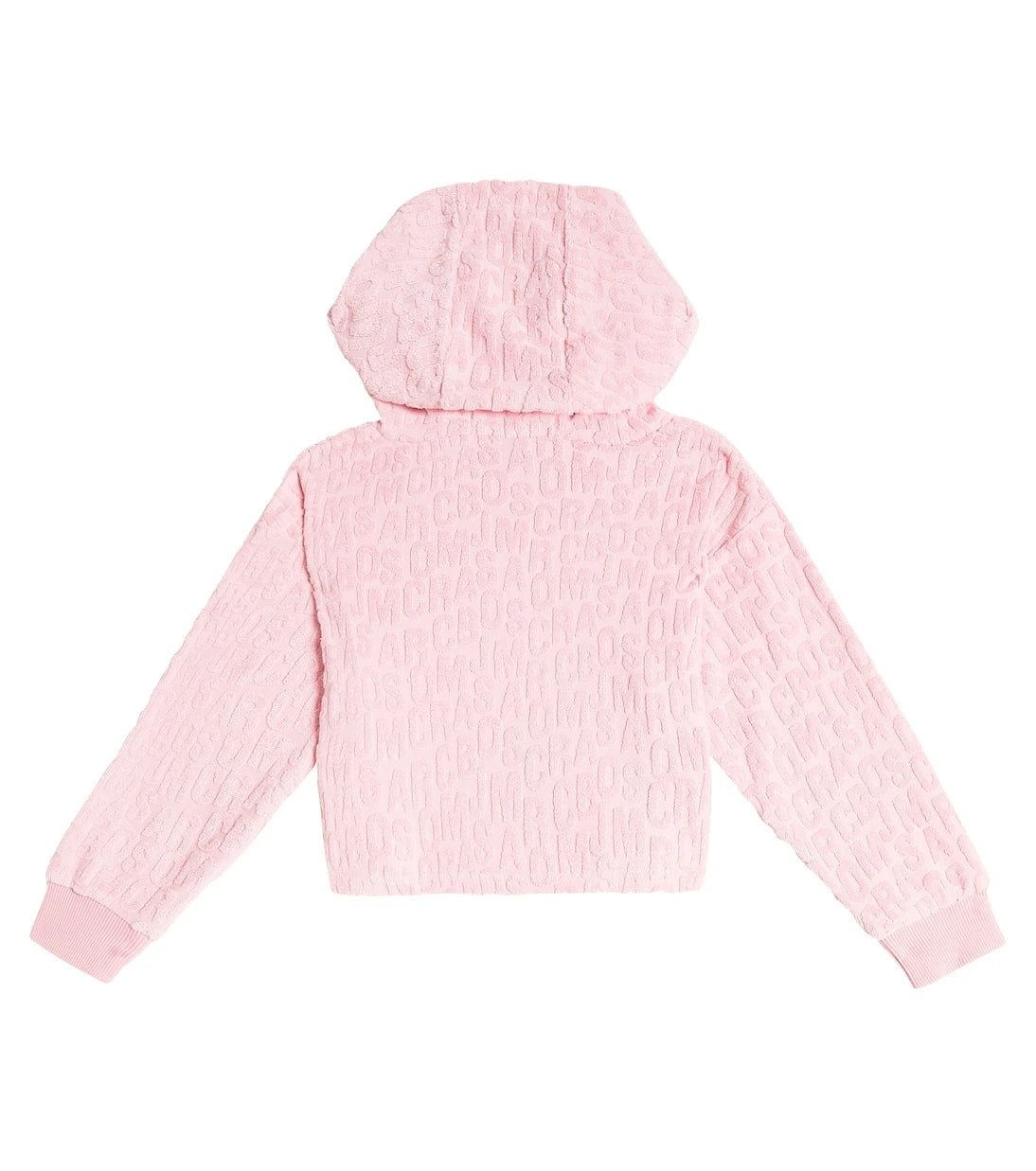 Marc Jacobs Kids - هودي شعار من مزيج القطن