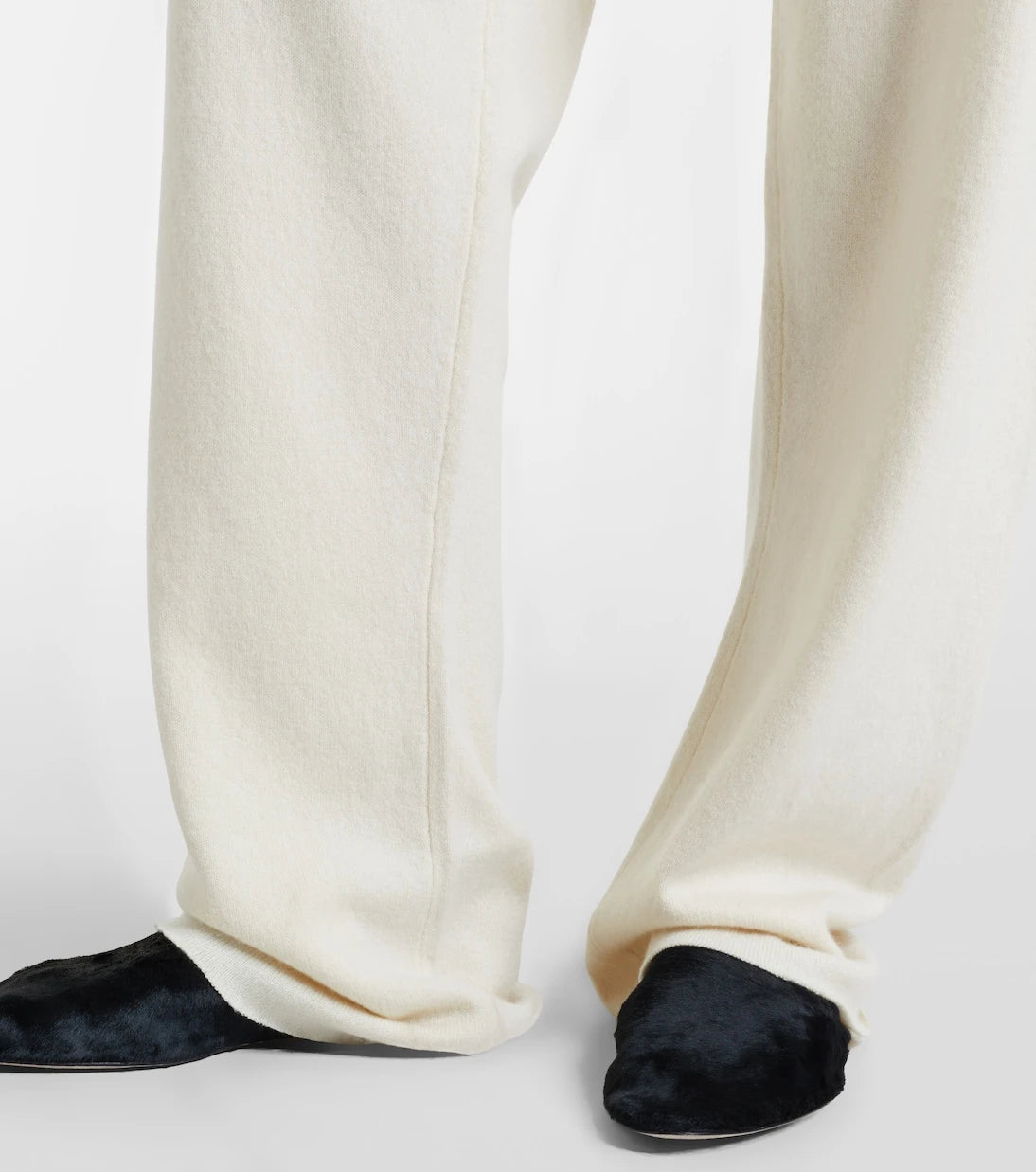 Extreme Cashmere - N°320 Rush cashmere-blend straight pants