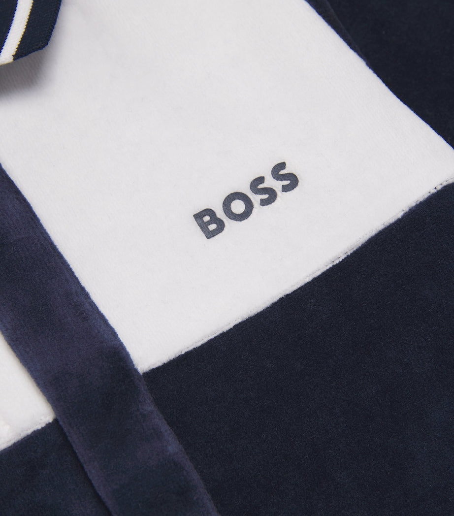 BOSS Kidswear Velvet Logo All-In-One