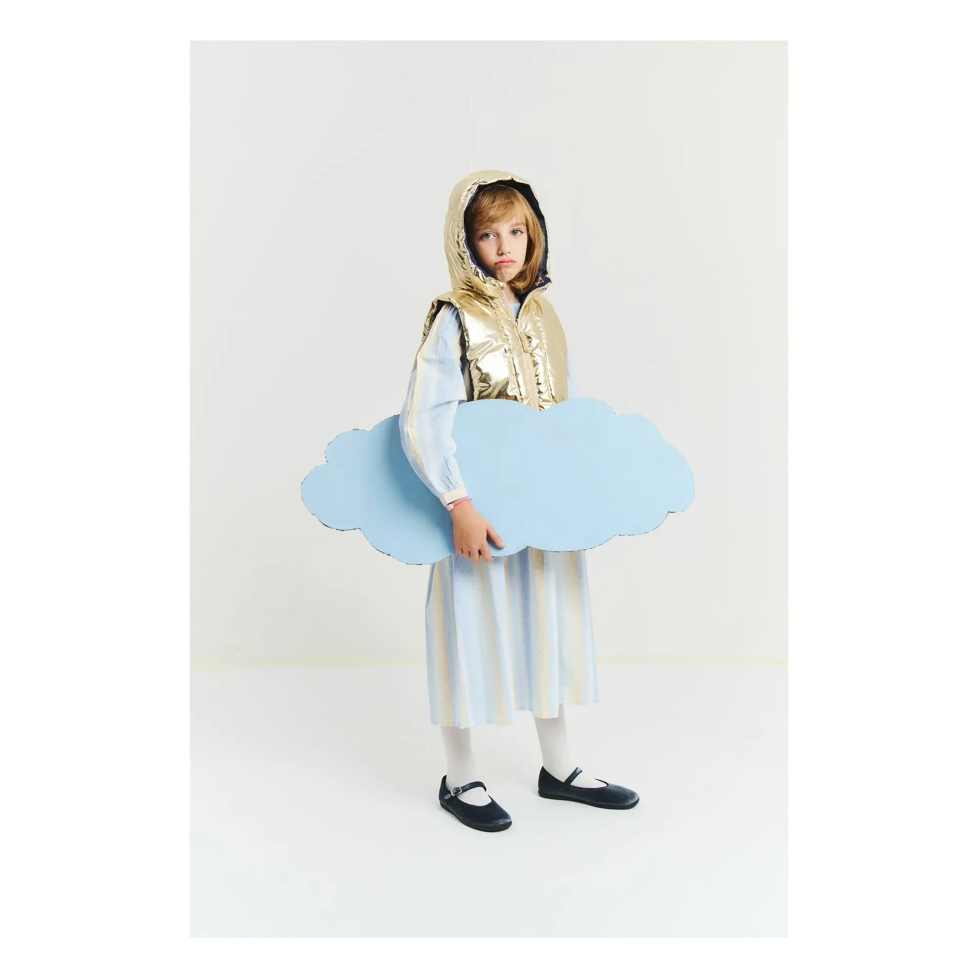 Fudoon - Exclusivité Fudoon X Smallable - Reversible hooded down jacket | Gold