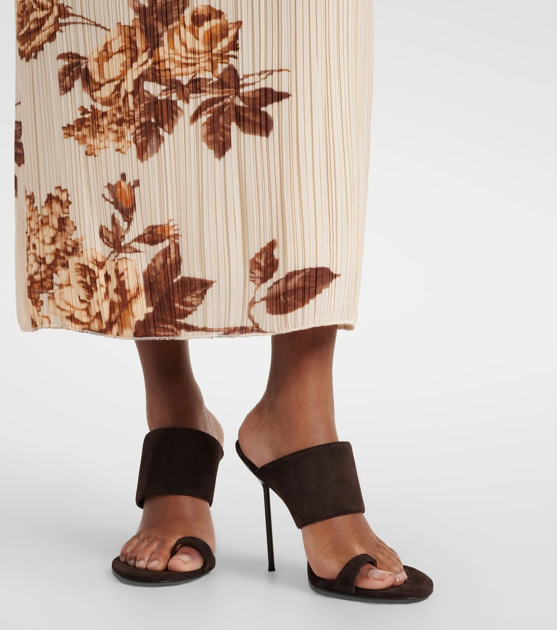 Paris Texas - Lidia 105 suede sandals