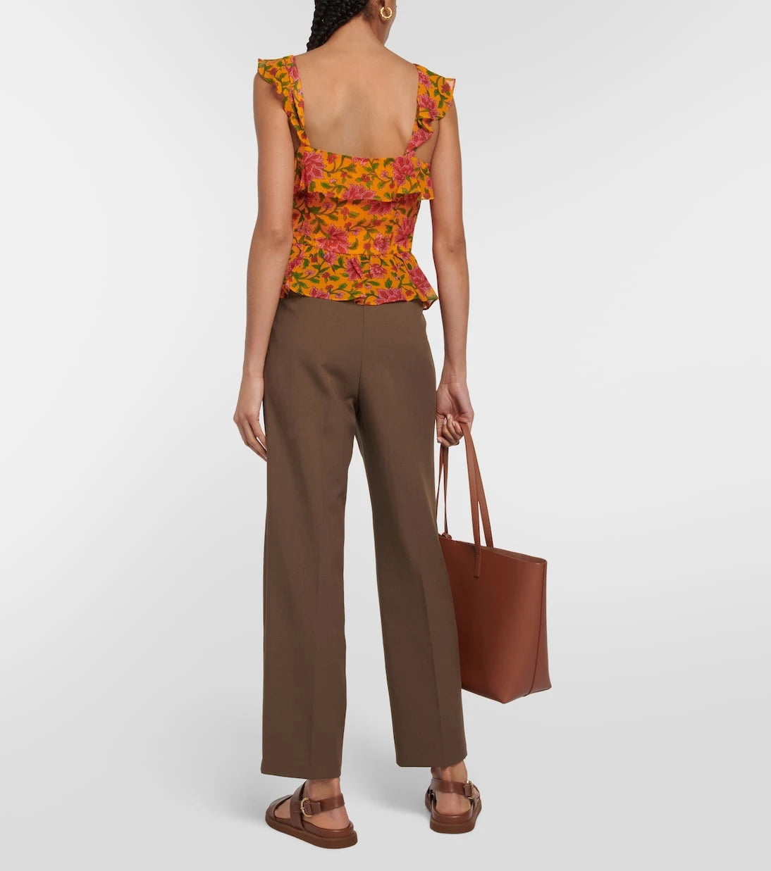Veronica Beard - Floral silk top