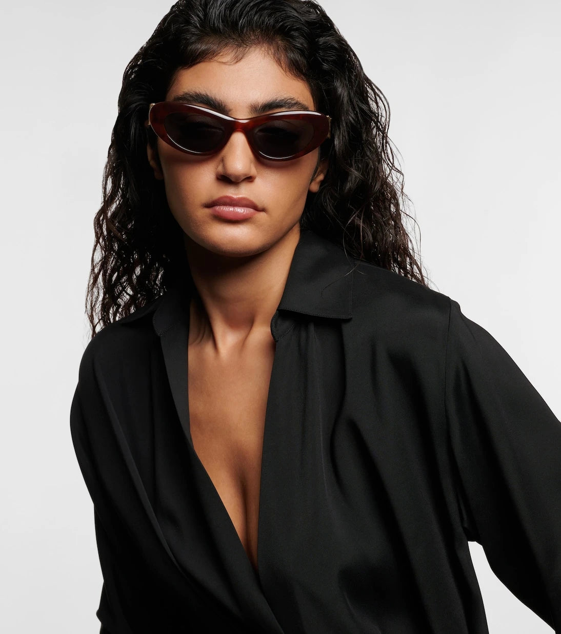 Loewe - Slim cat-eye sunglasses