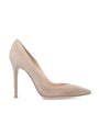Nude Suede Gianvito Pumps 105