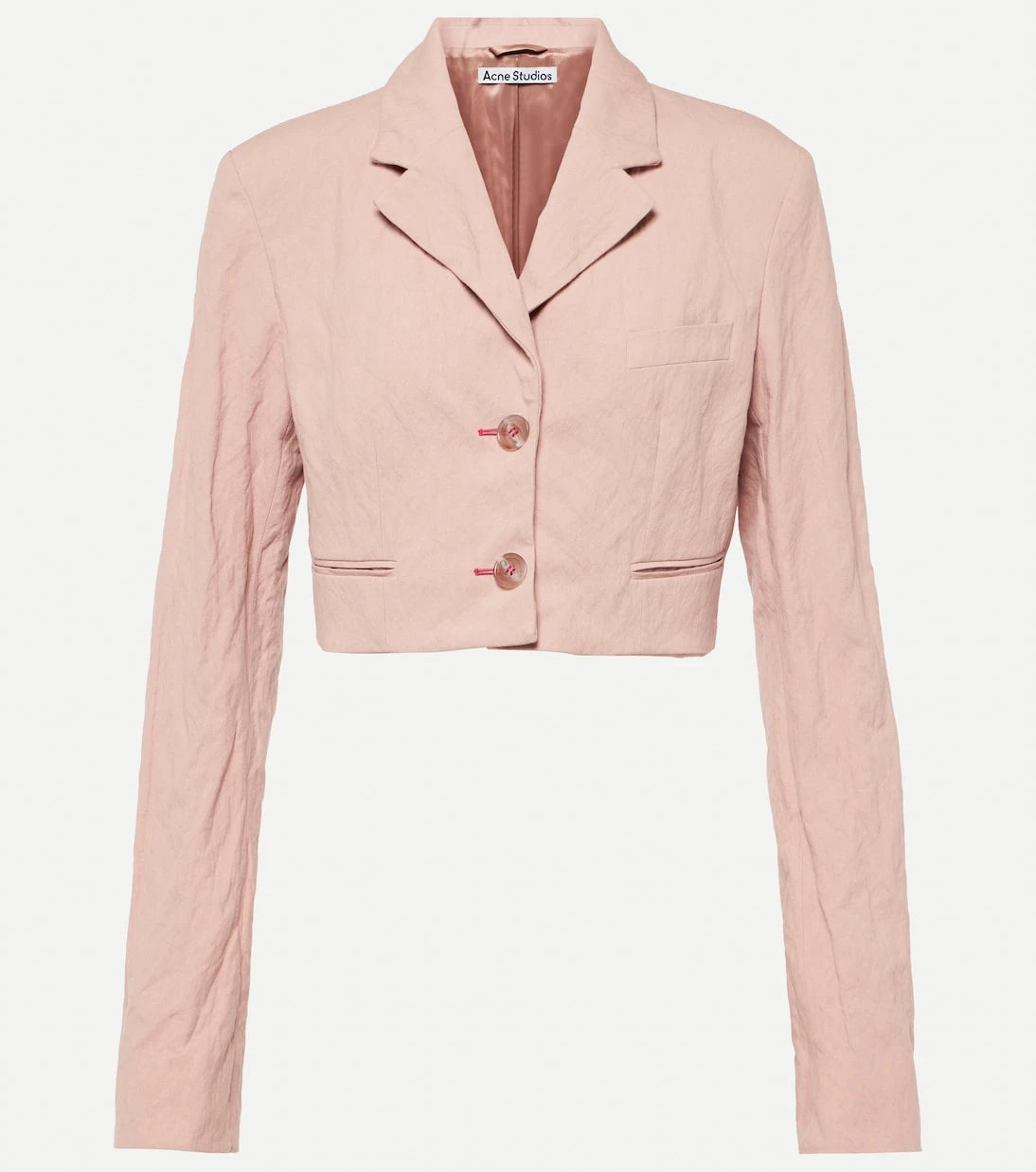 Acne Studios - Jaza crinkled cotton-blend jacket