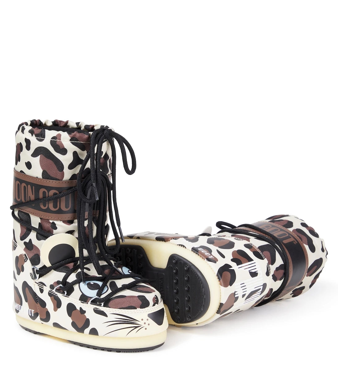 Moon Boot Kids - Icon Junior Leopard snow boots
