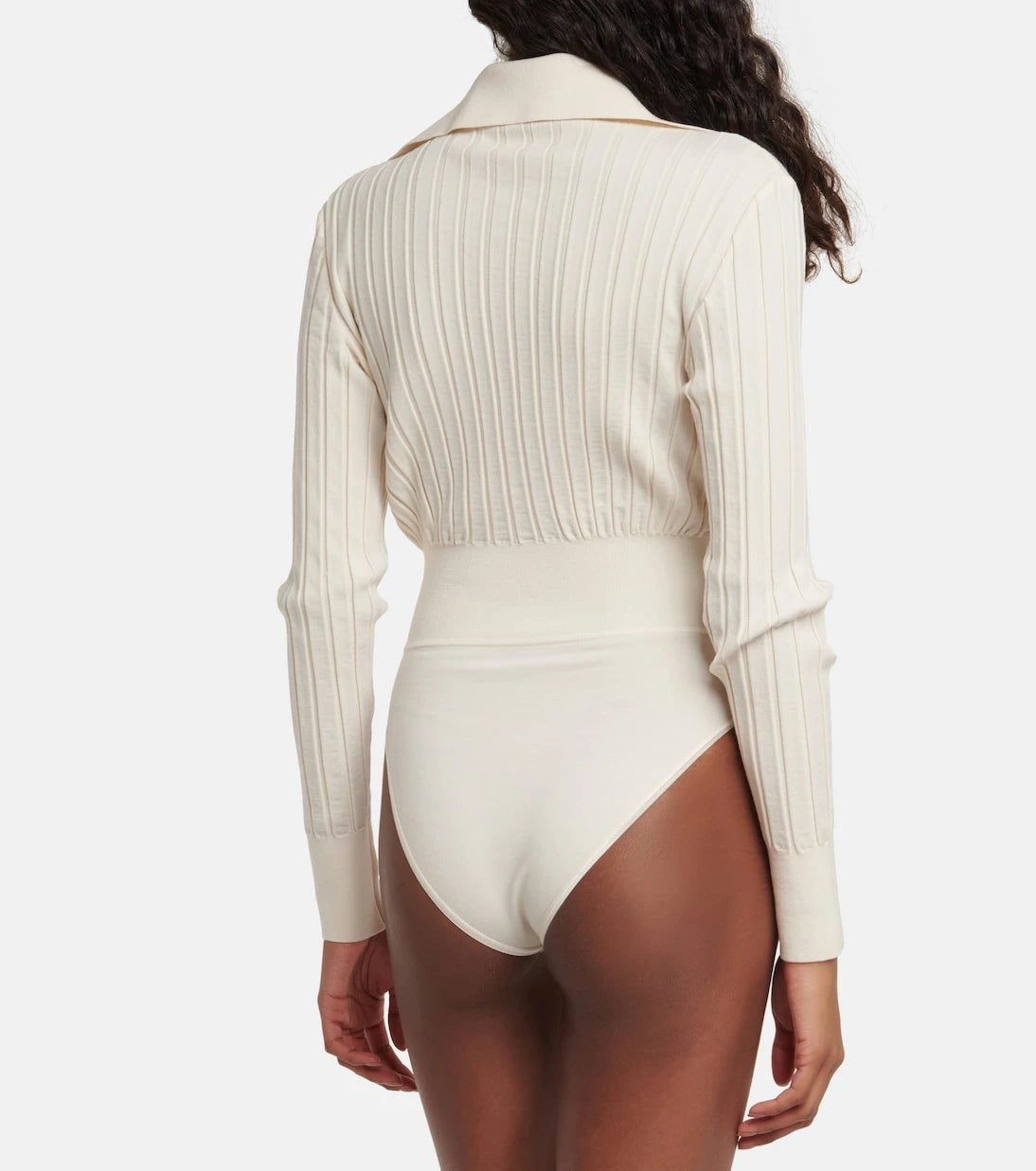 Alaïa - Ambra wool-blend bodysuit