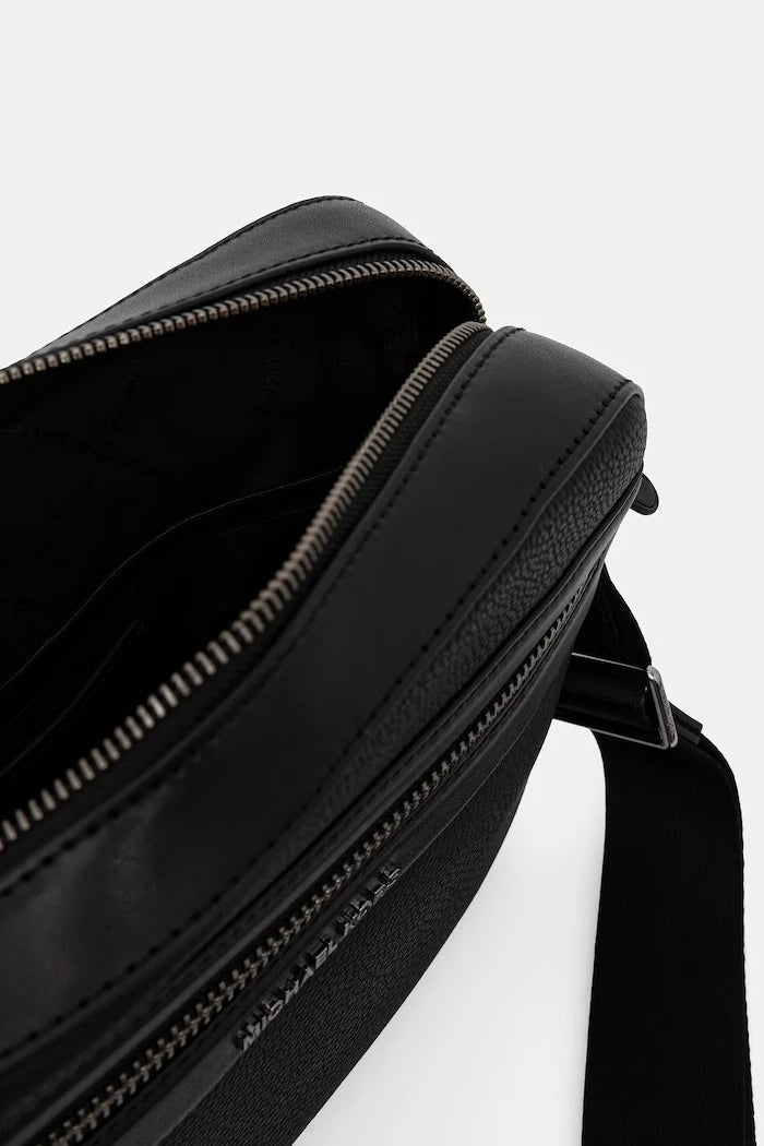 Michael Kors erkek suni deri omuz çantası