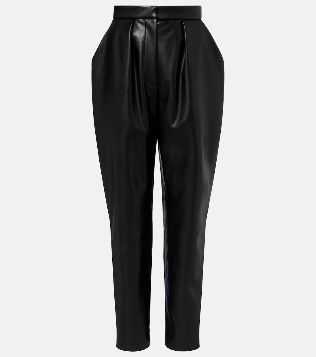 Balmain - High-rise tapered pants