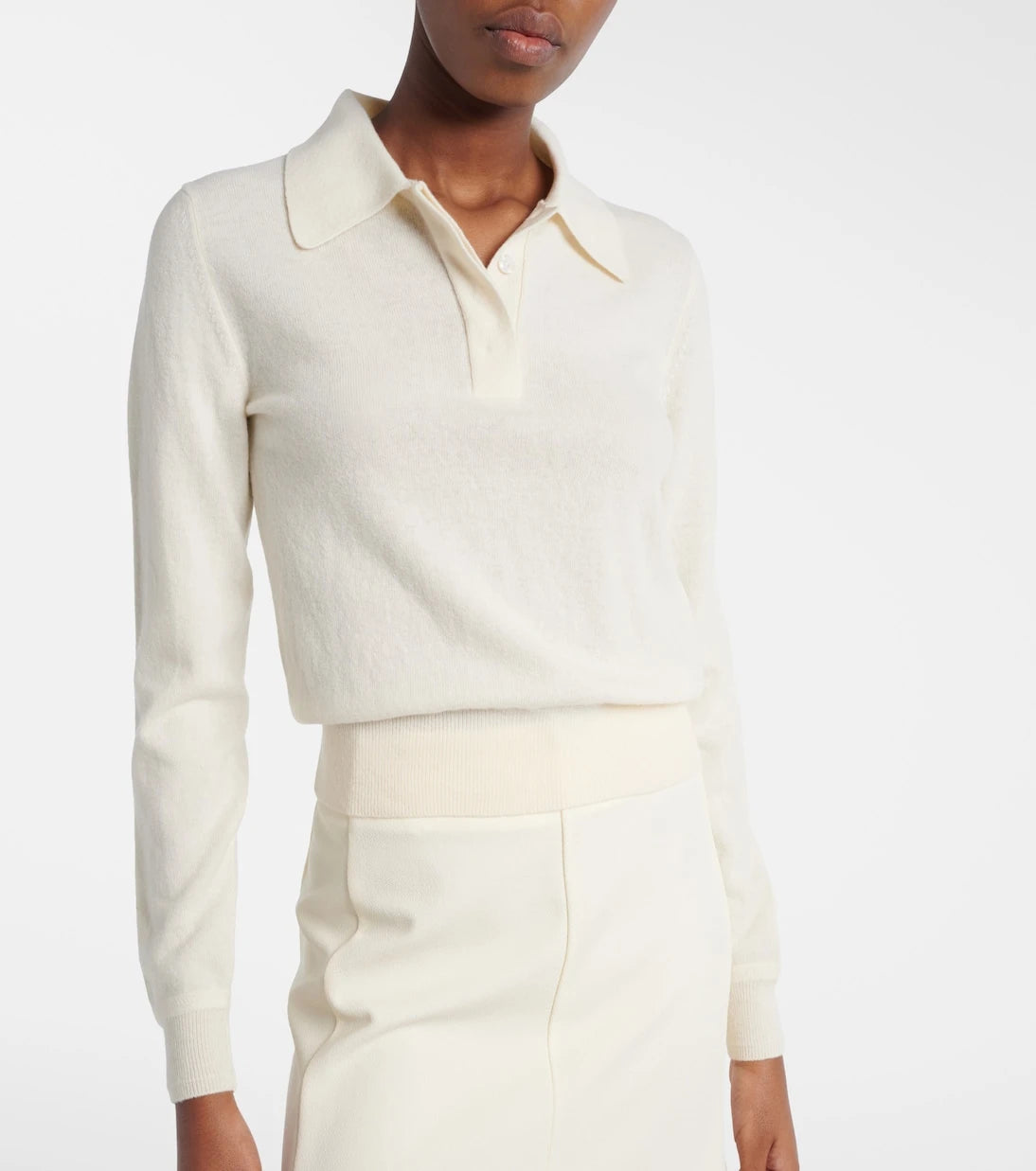 Jil Sander - Virgin wool polo sweater