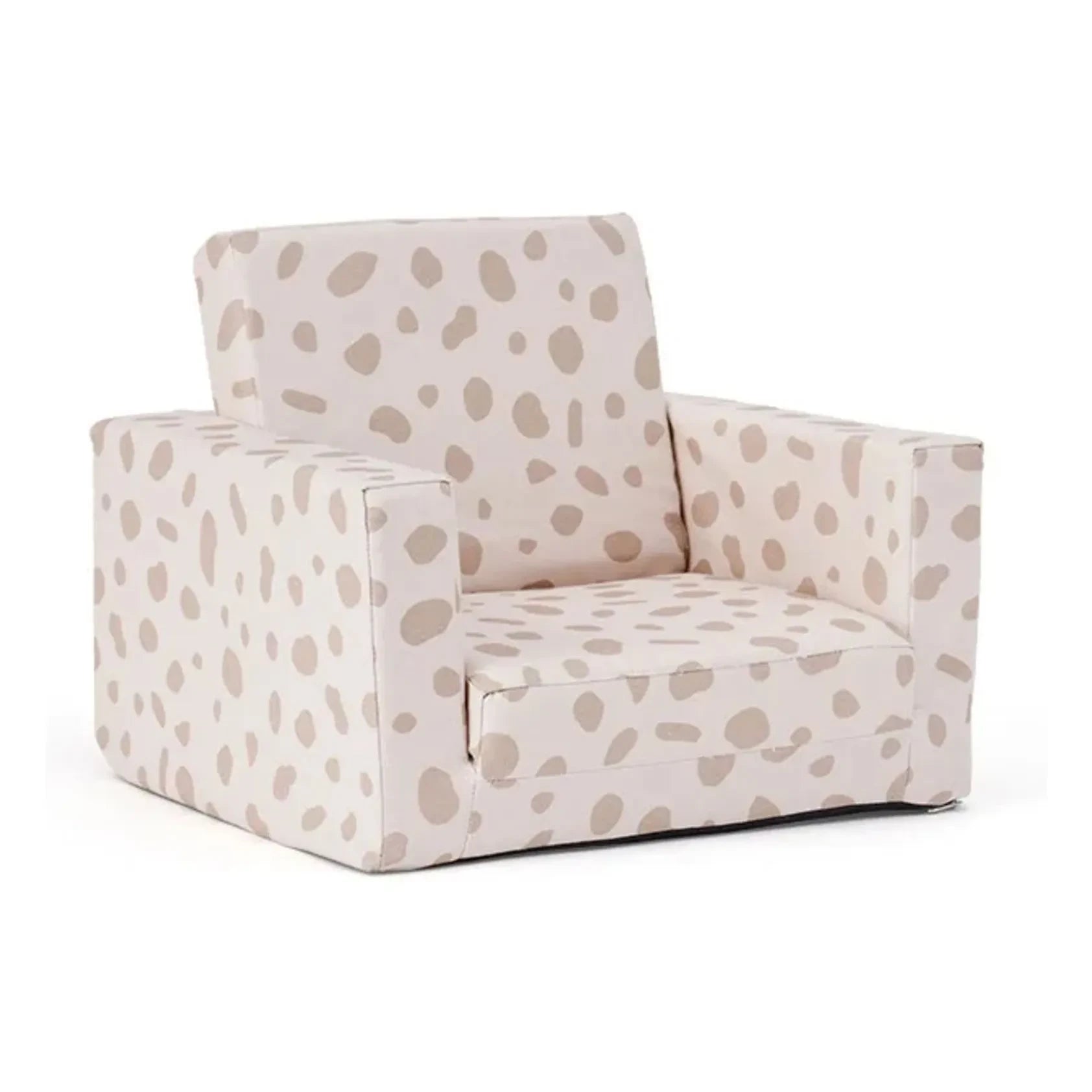 Kid's Concept - Fireside chair with polka dots | Grey