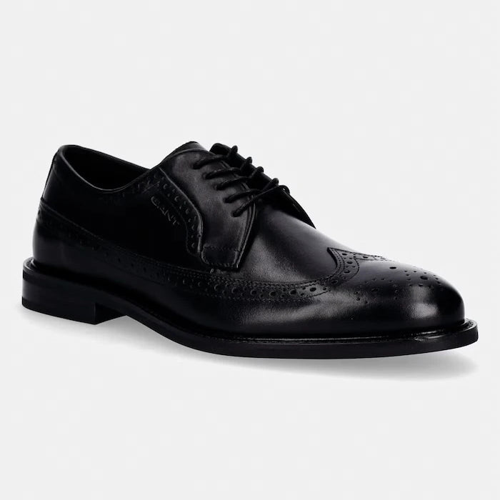Gant обувки оxford мъжки от кожа Bidford