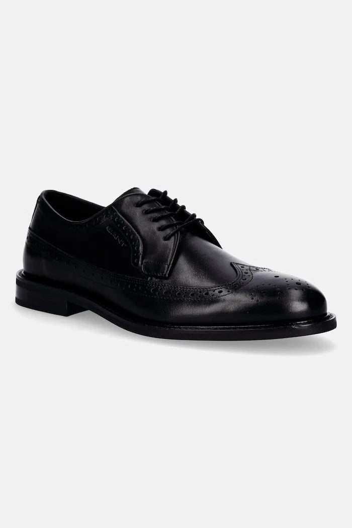 Gant обувки оxford мъжки от кожа Bidford