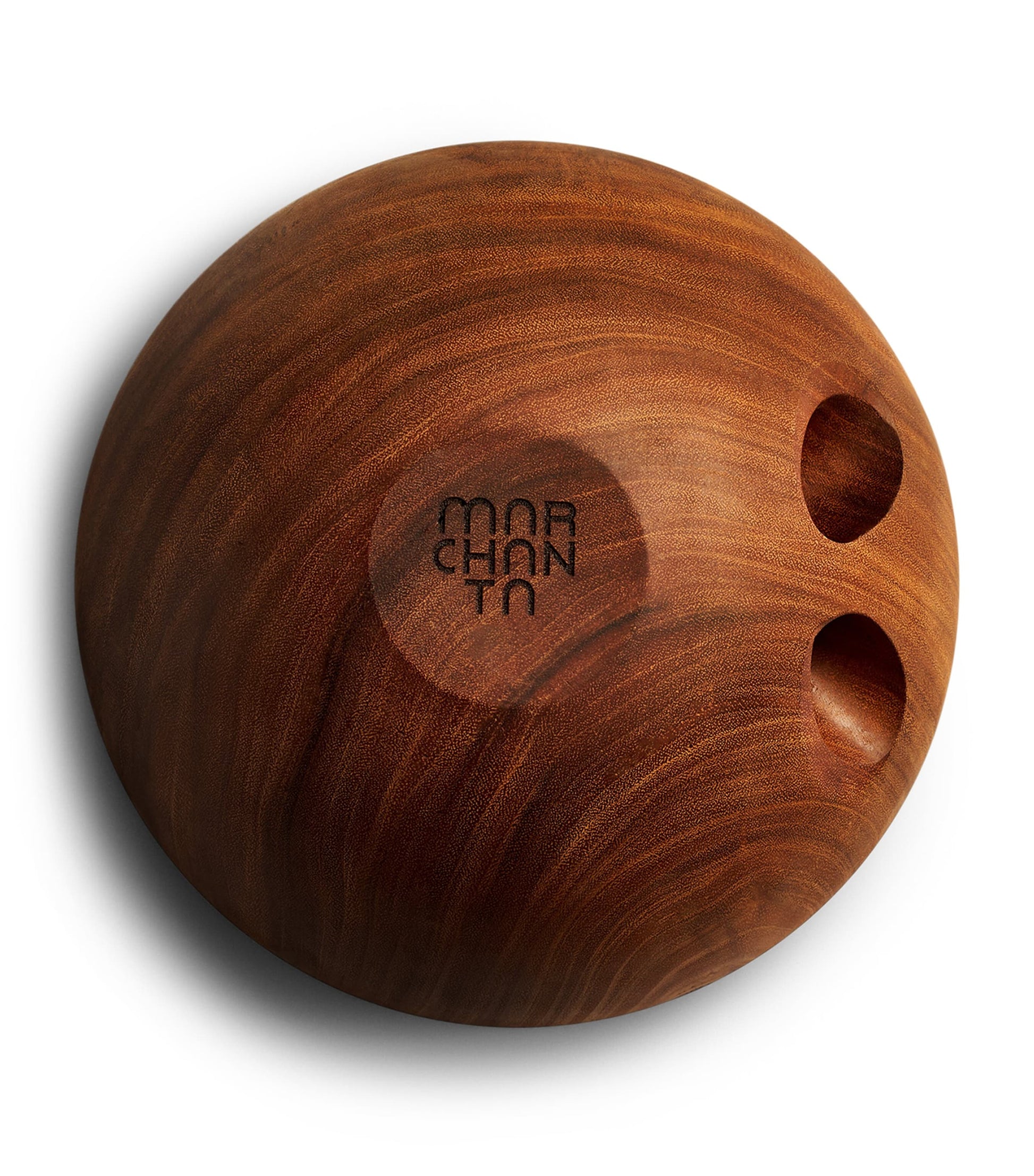 Marchanta Saman Wood Gold-Rim Candle