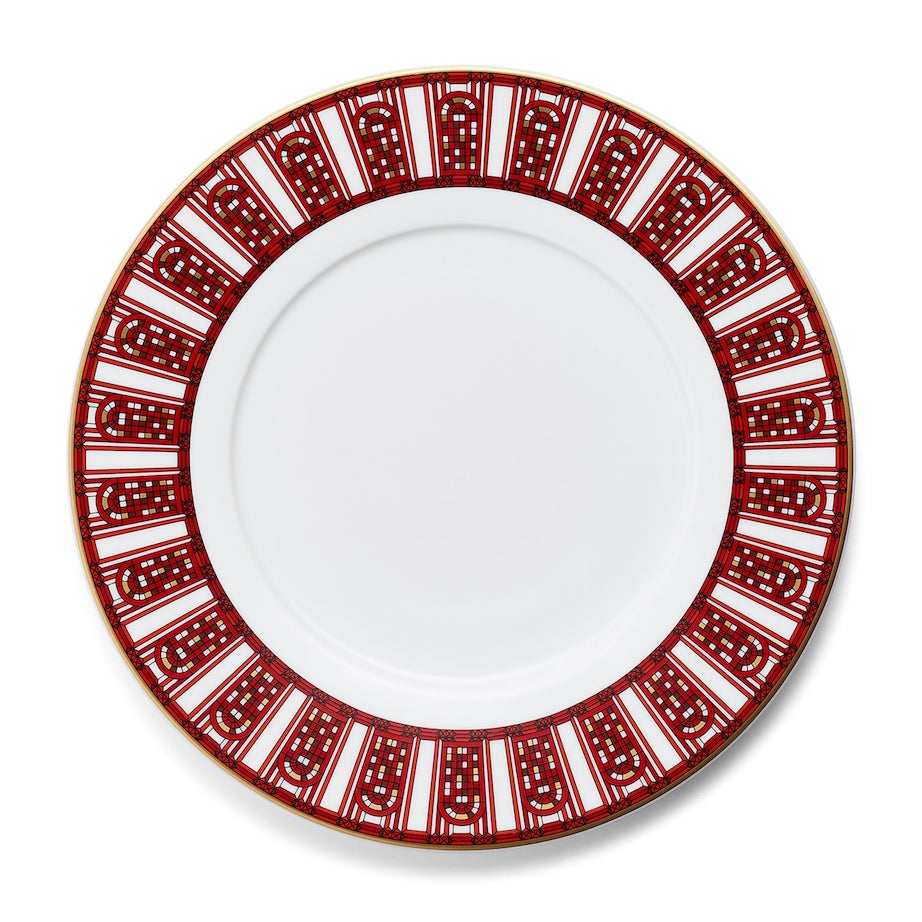 Set of 2 Arcadia Red Dessert Plates (21cm)