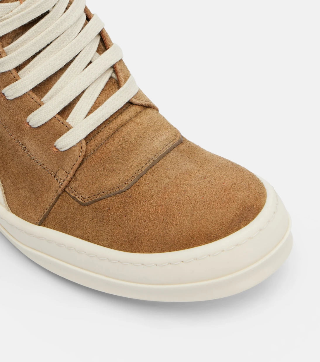 Rick Owens - Geobasket suede high-top sneakers