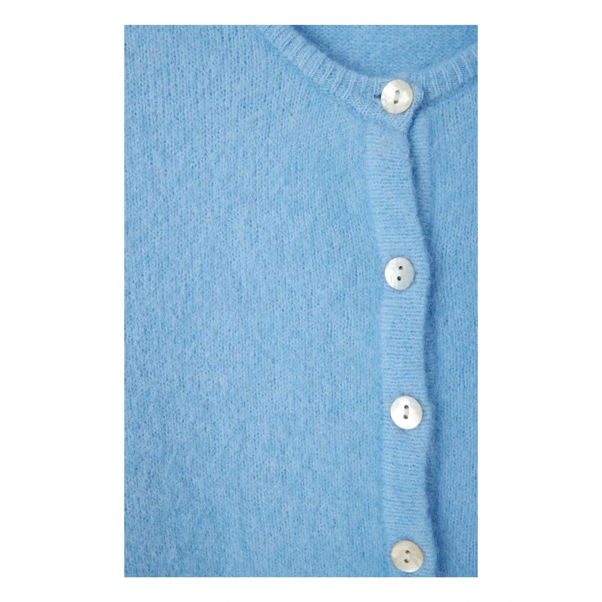 American Vintage - Vitow Alpaca and Wool Vest | Light blue