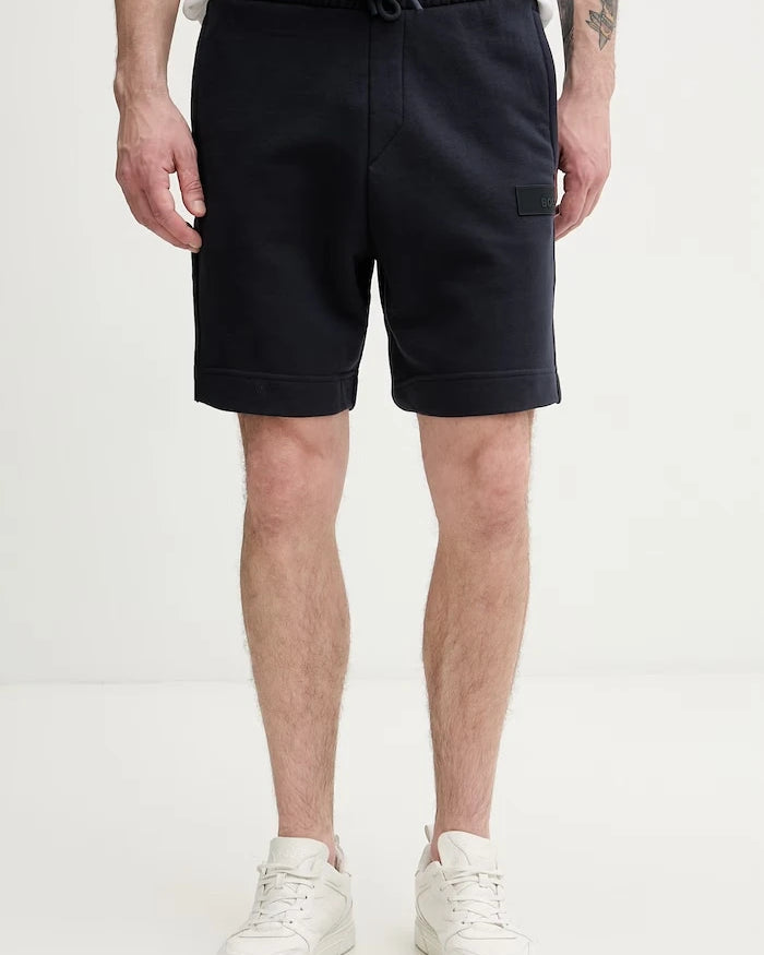 BOSS Green erkek pamuklu eşofman şortu JT_Shorts