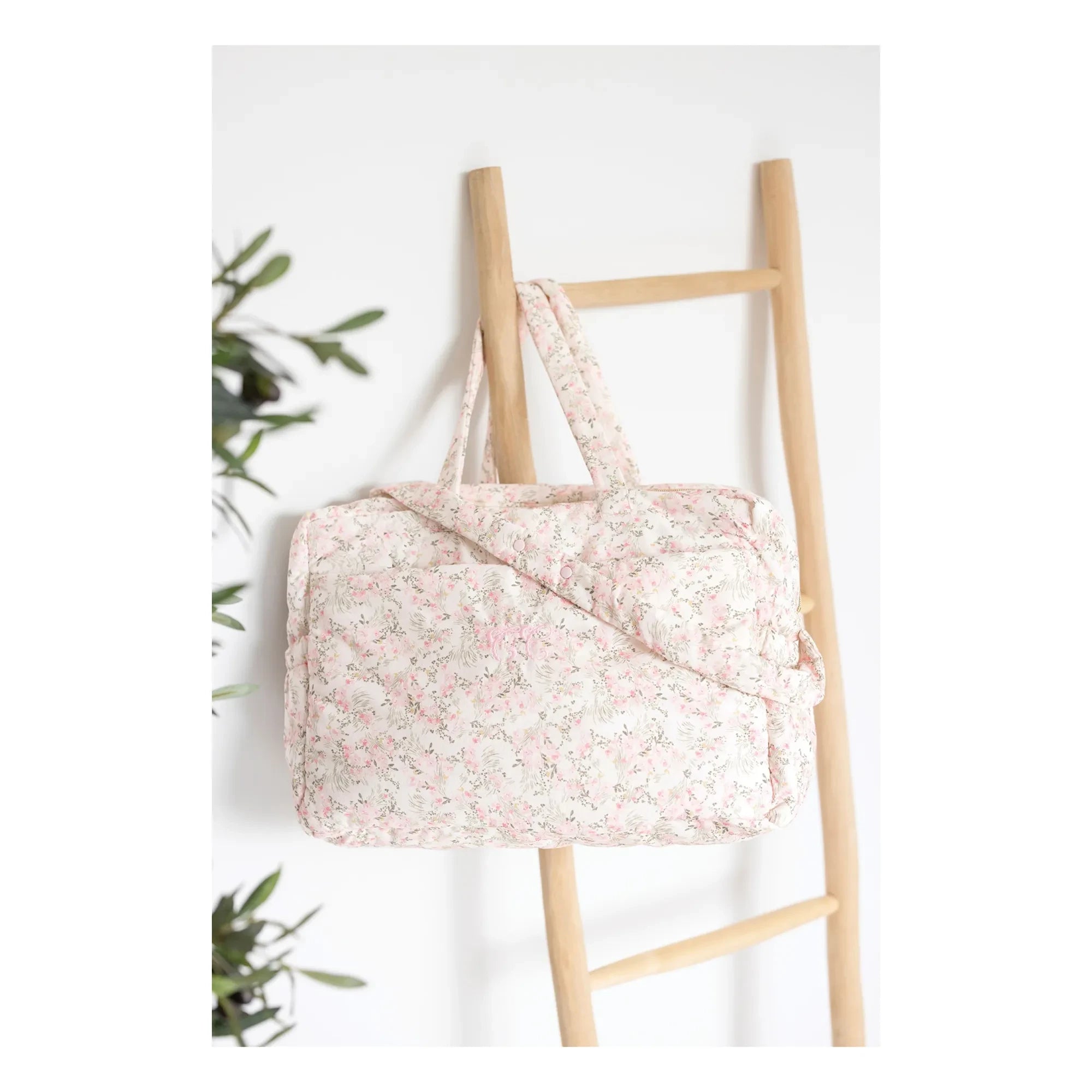 Tartine et Chocolat - Jardin Hivernal changing bag | Pink