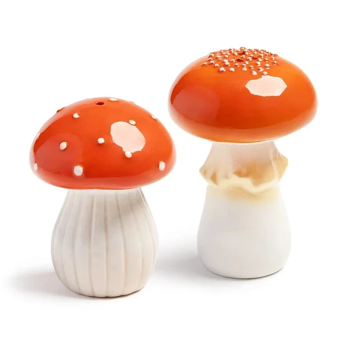&k amsterdam Mushroom Tuz ve Karabiber Seti