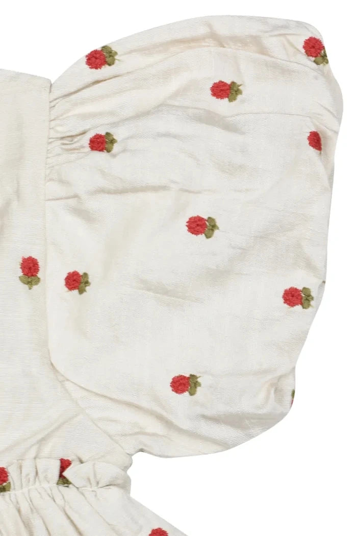 Donsje лятна рокля Camilla Dress Red Roses