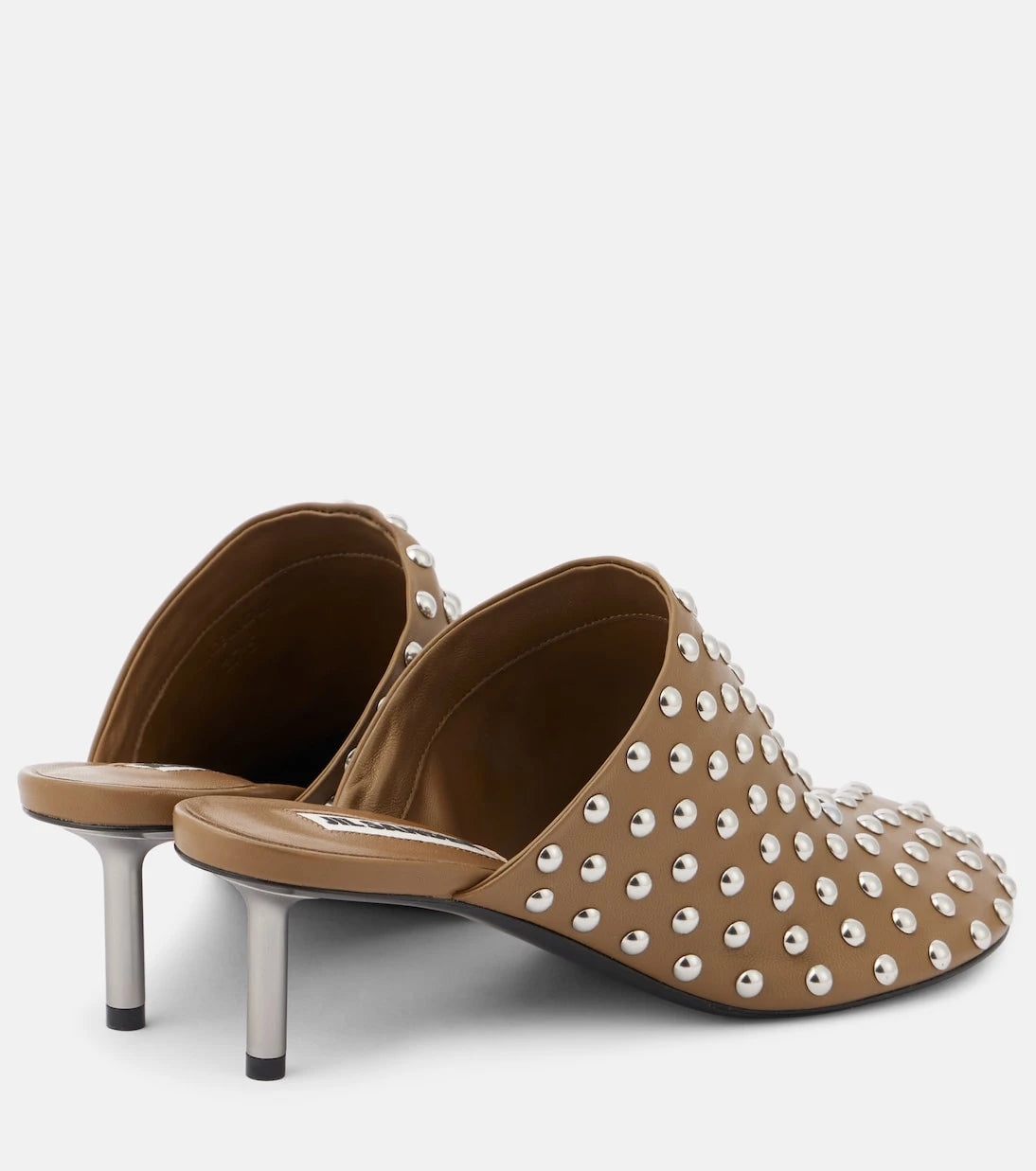 Jil Sander - Studded leather mules