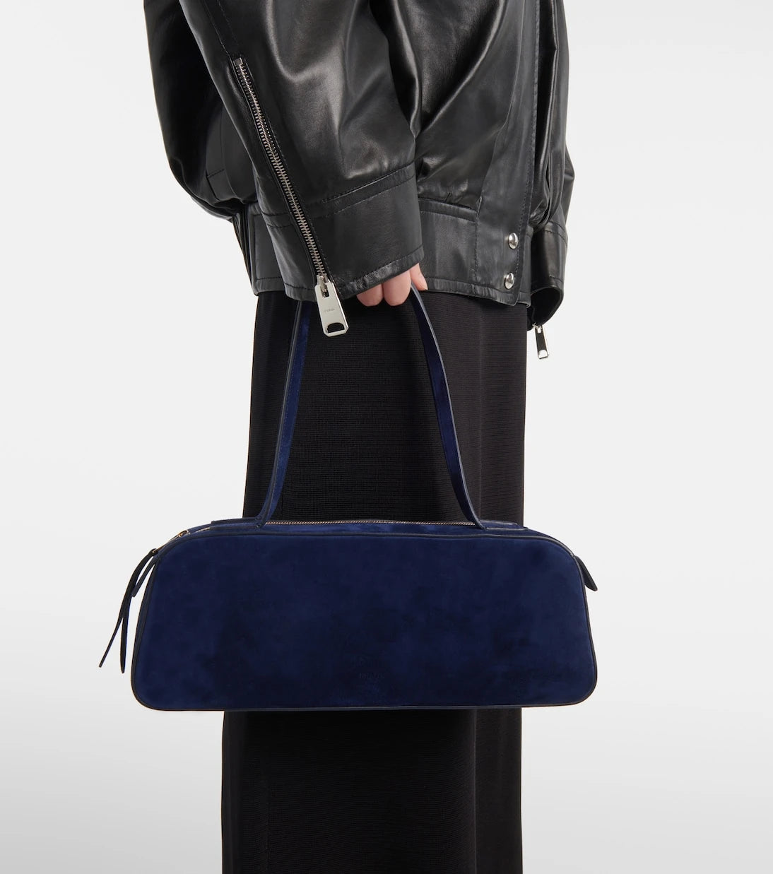 Khaite - Simona suede shoulder bag